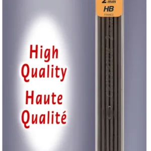 Mines Graphite - HB 2 mm, Blister de 1 Etui de 6 Mines BIC